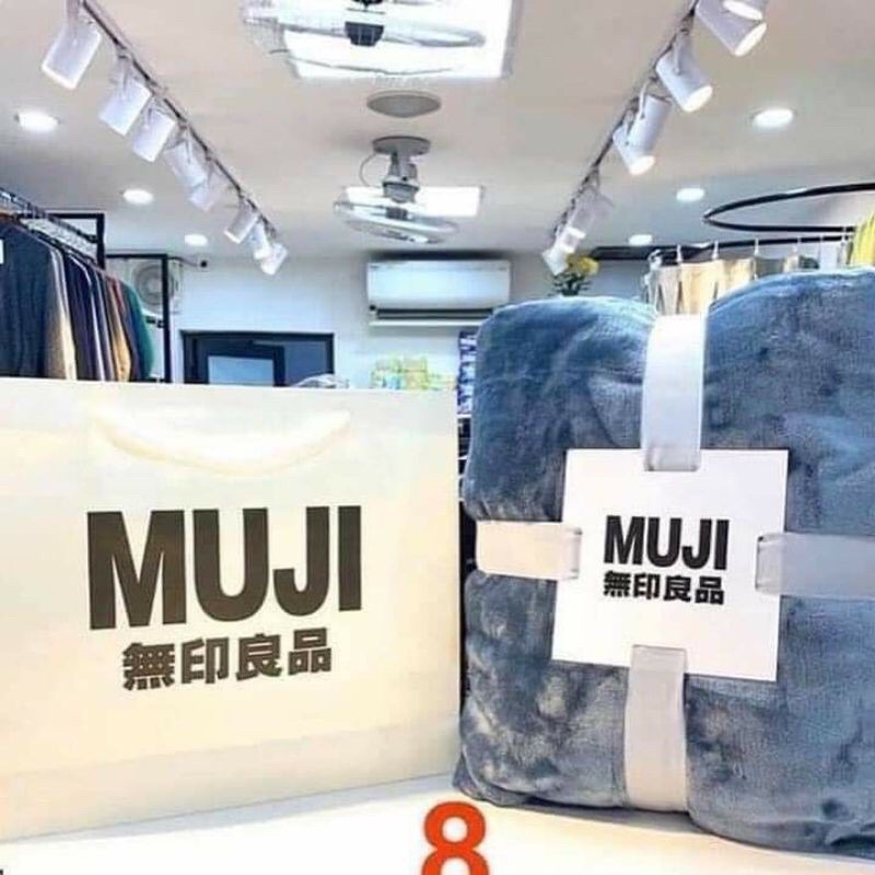 Chăn Muji lông thỏ spa,chăn văn phòng 1m1x2m