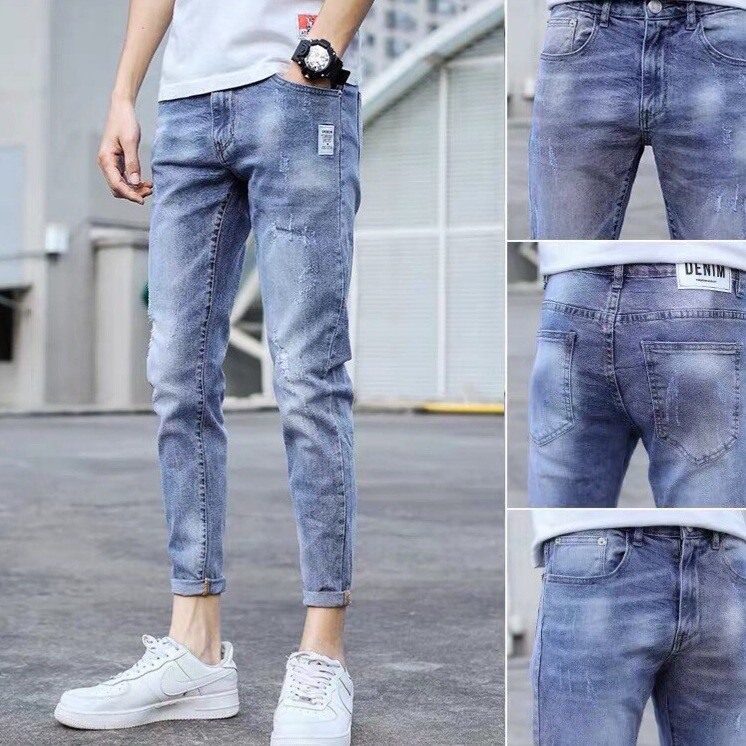 Quần Jean Dài Nam , Quần Bò Nam Chất Jean Co Giãn thời trang cao cấp MuradFashion MS2020 | BigBuy360 - bigbuy360.vn