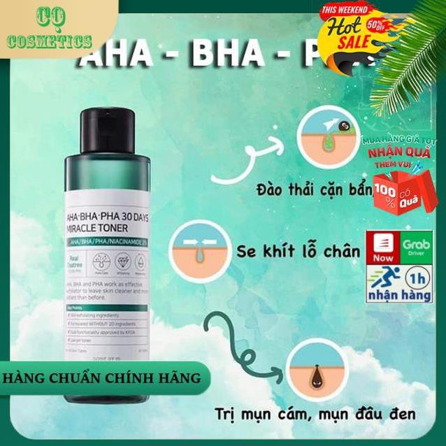 Nước Hoa Hồng "Thần Kỳ" Some By Mi Sạch Mụn Chỉ Trong 30 Ngày -  AHA-BHA-PHA 30 Days Miracle Toner 150ml