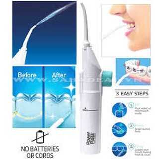 Máy tăm nước vệ sinh răng miệng power floss - nms69