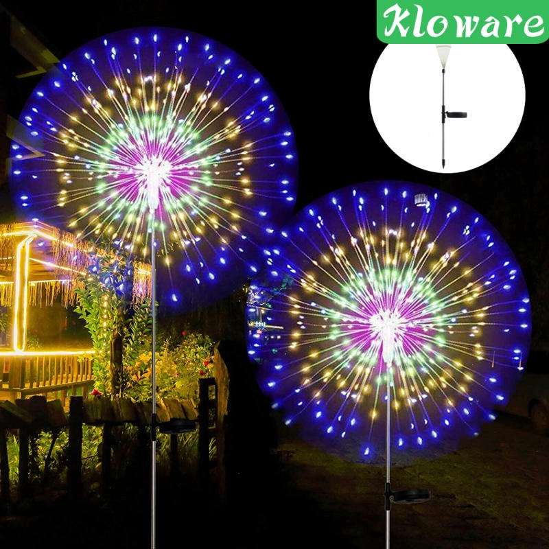 Đèn LED năng lượng mặt trời hình pháo hoa