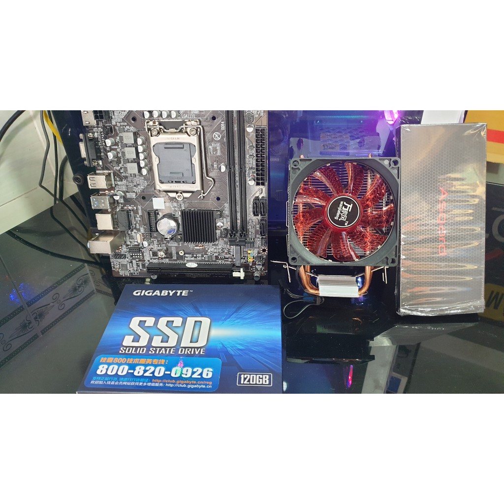 [BẢO HÀNH 36 THÁNG] COMBO CPU I3 9100F + MAIN H310 + RAM DDR4 2666 16GB + SSD 120GB NEW 100%