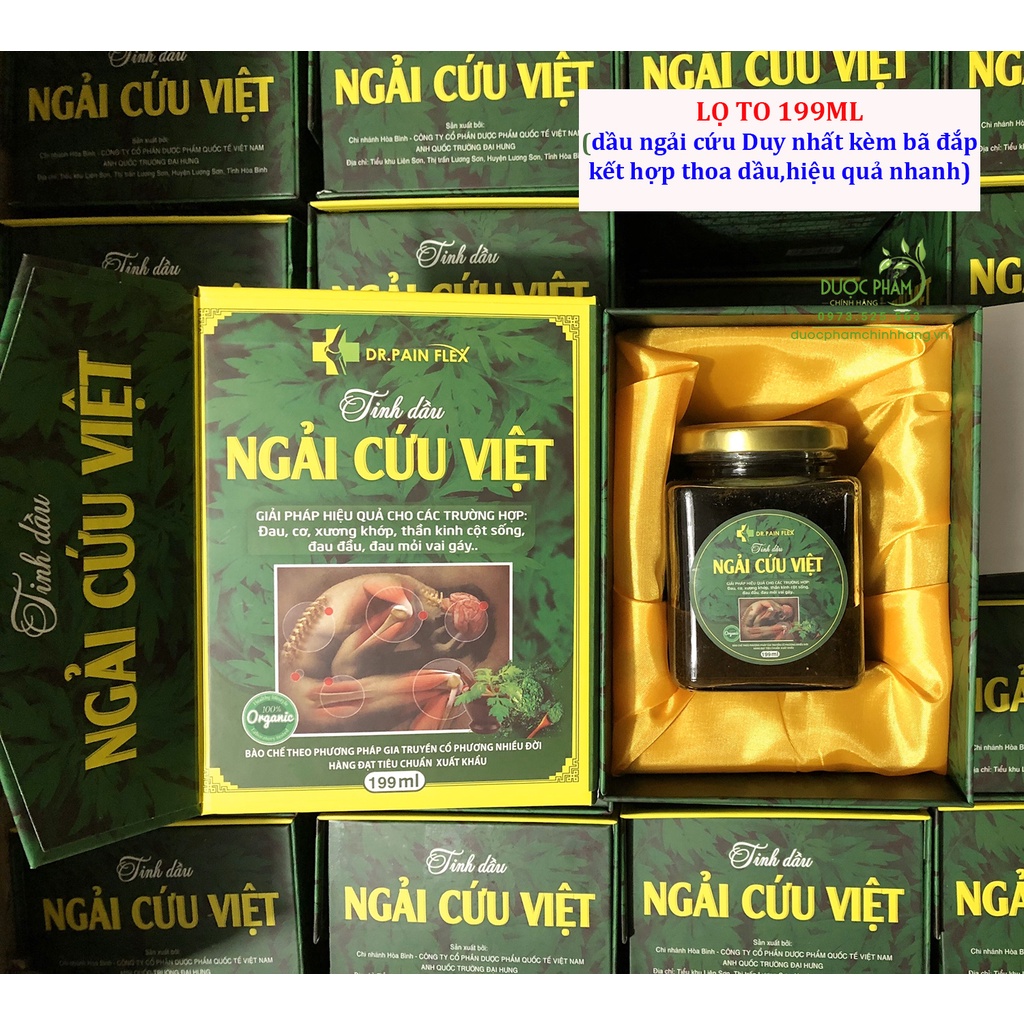 Tinh dầu ngải cứu Đau Pain Đại Học Y ( lọ 30ml)