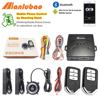 Hệ thống khởi động xe hơi chống trộm manlubao a6 app