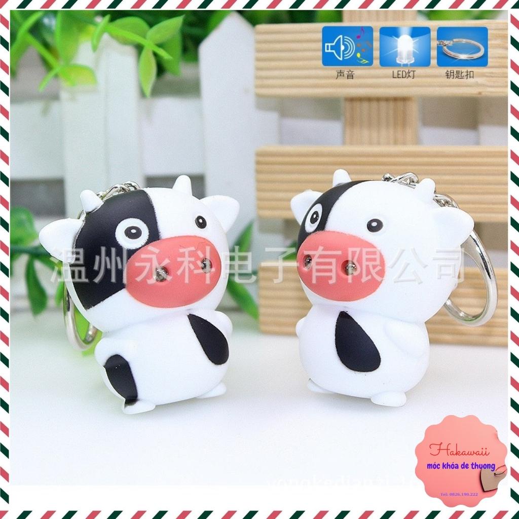 Móc khóa đa năng các nhân vật hoạt hình, móc khóa kêu + sáng đèn, dùng làm móc khóa xe máy