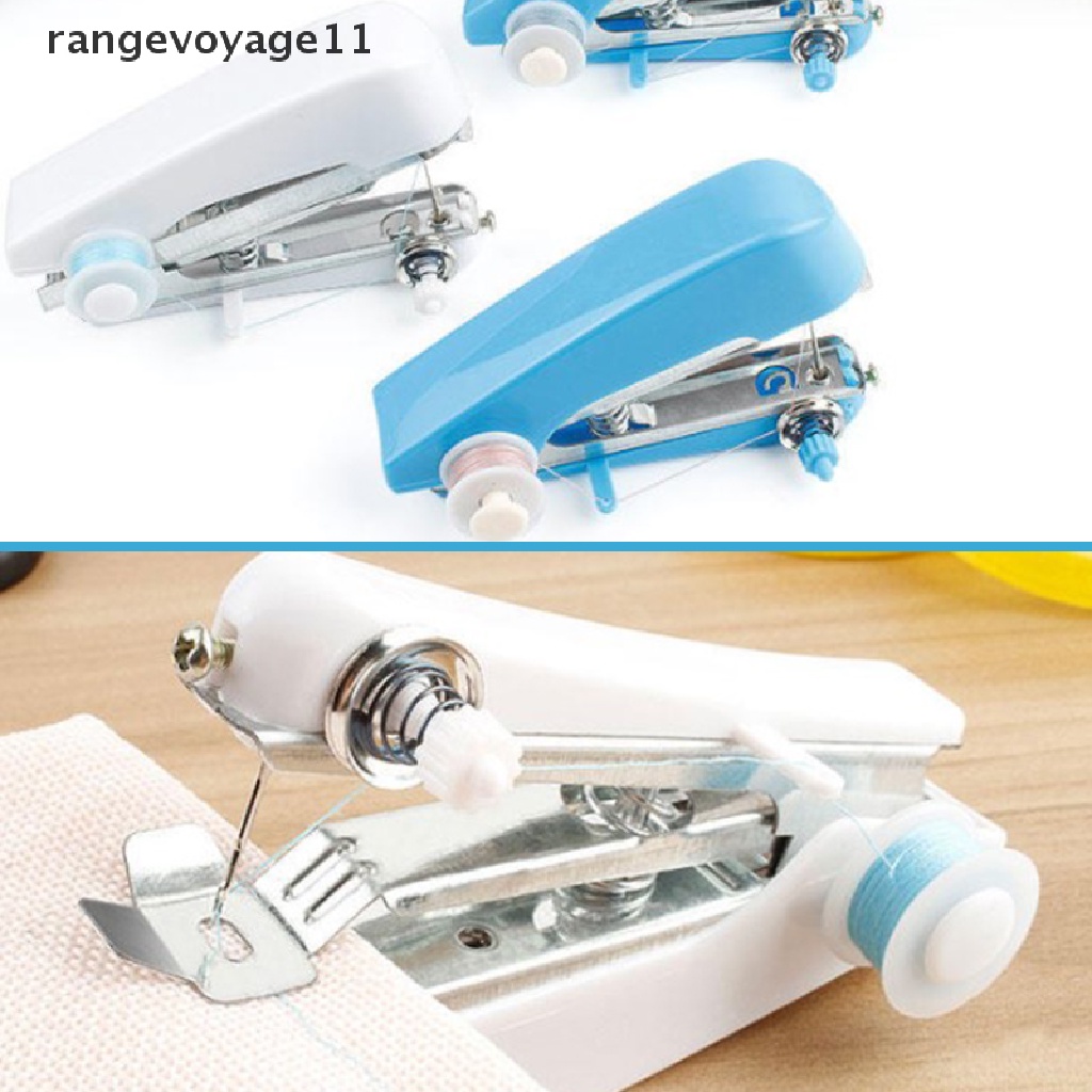 1 Máy May Mini Cầm Tay Màu Đỏ Khoang Tiến 11