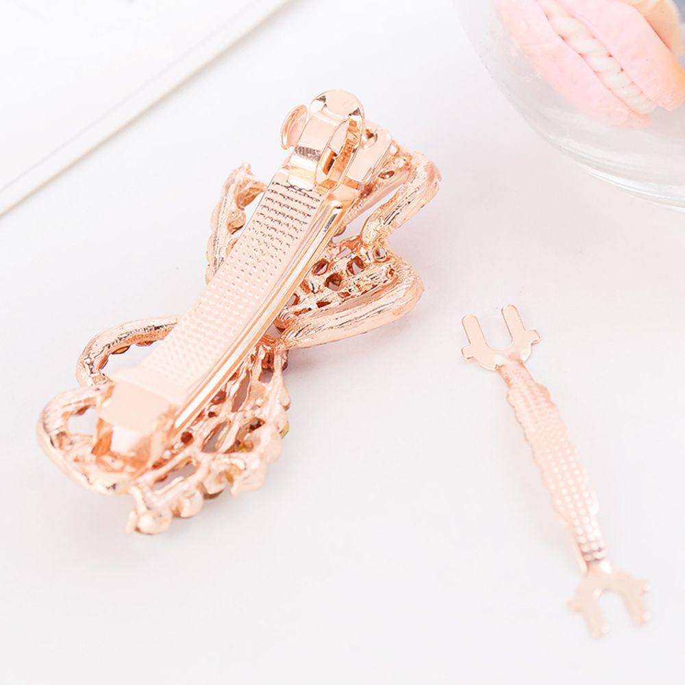 NIUYOU Kẹp TóC HìNh Nơ ĐíNh Kim Cương Giả ThờI Trang Cho Nữ