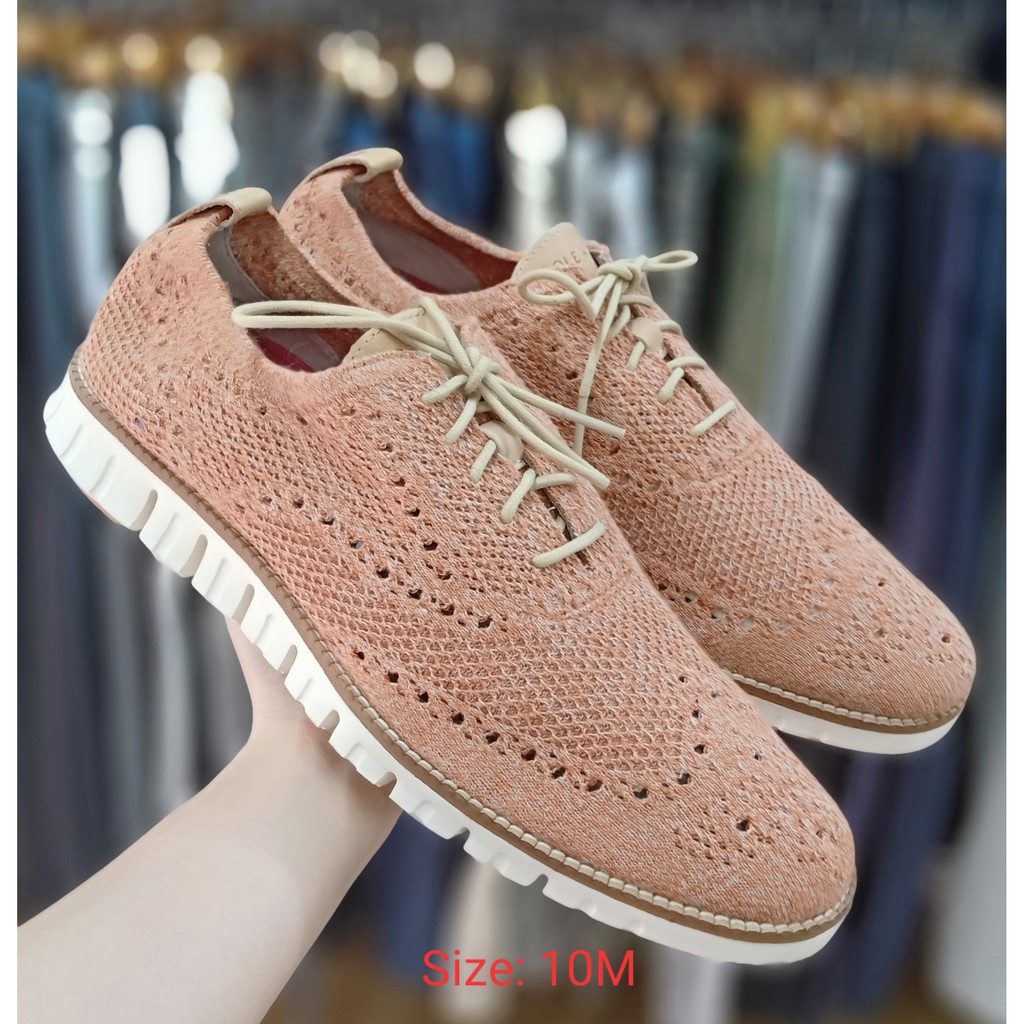 Giày nam Cole Haan Zerogrand màu cam dư xịn