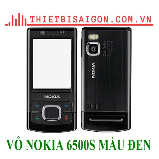 VỎ NOKIA 6500S MÀU ĐEN