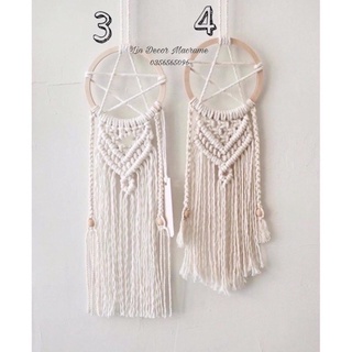 [Giá Ưu Đãi ] Dreamcatcher Macrame Trang Trí HL01