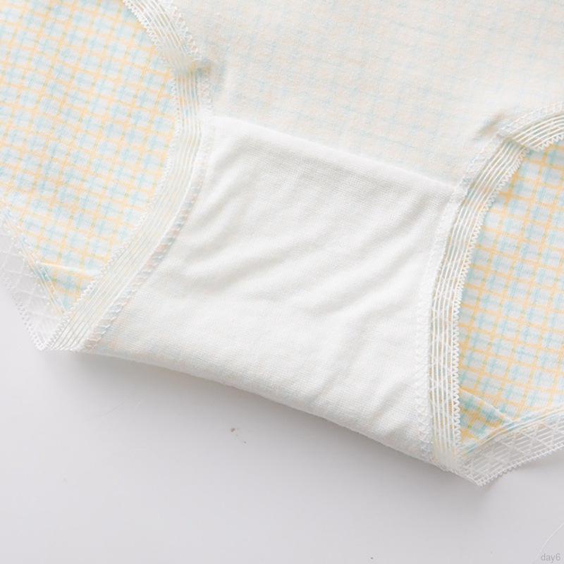 Quần Lót Cotton Phối Ren Đính Nơ Thời Trang Nữ Tính