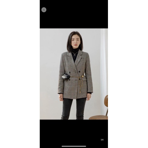 Blazer kẻ nam nữ