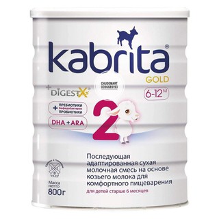 Sữa Kabrita Nga 800g số 1-2-3