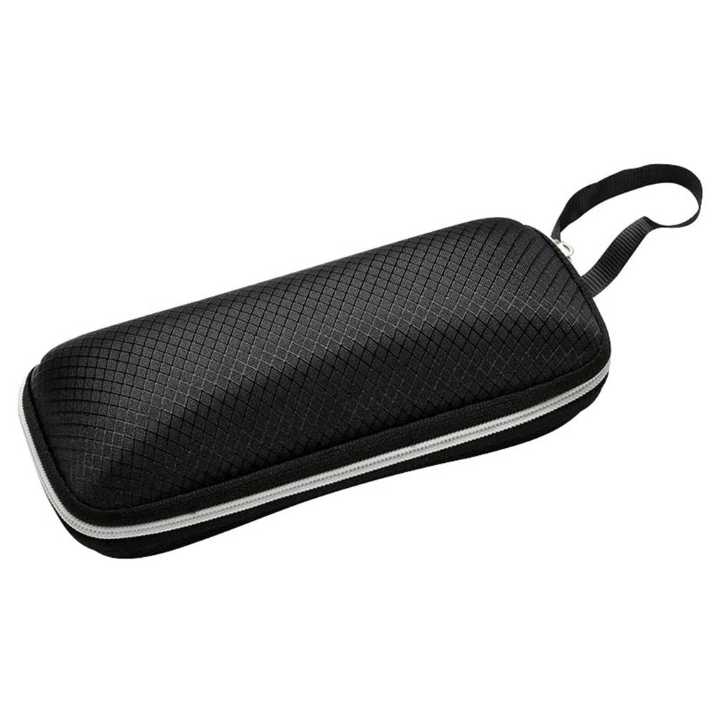 Hộp Cứng Màu Đen Có Khóa Kéo Dùng Để Đựng Mắt Kính