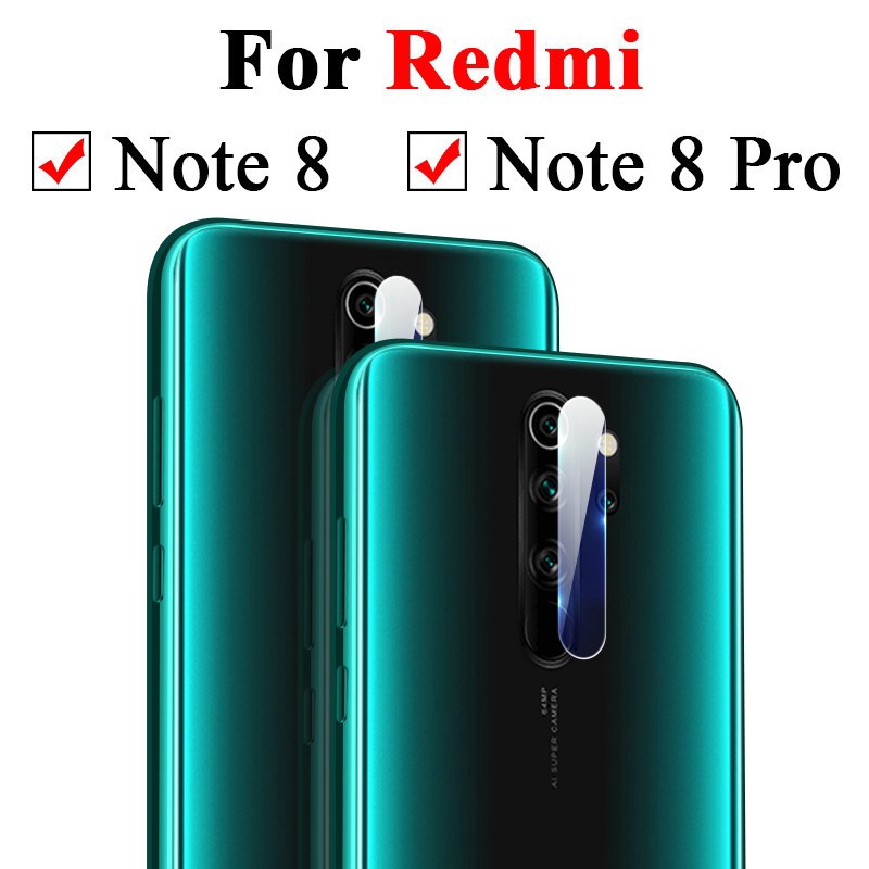 Kính Cường Lực Bảo Vệ Camera Sau Cho Xiaomi Redmi Note 8 8T 8 Pro 6.3" 6.53"