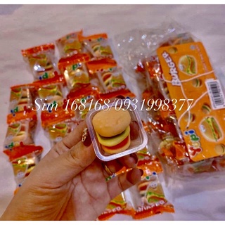 lẻ 1 cái kẹo dẻo yubi hamburger