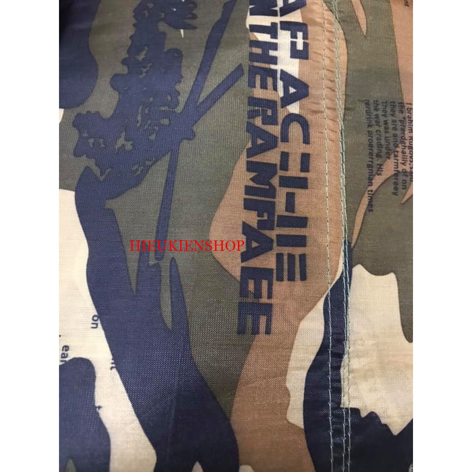 VÕNG DÙ RẰN-RI 2 LỚP - CÓ TÚI ĐỰNG . SIZE 2M2 X 1M2