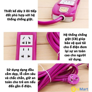 Ổ điện thông minh ngâm nước chống giật [ Kho sỉ ]
