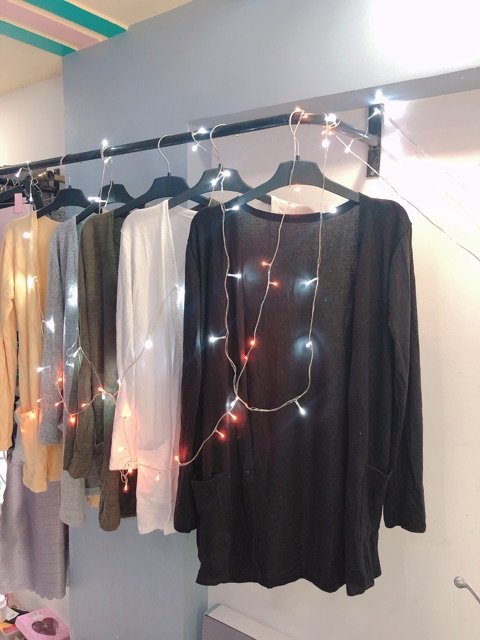 ÁO KHOÁC LEN CARDIGAN KHOÁC NHẸ FOM DÀI HÌNH THẬT 100% 💐💐💐 | BigBuy360 - bigbuy360.vn