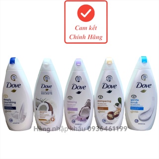 Sữa tắm dove dưỡng ẩm mềm mịn da 500ml&750ml đức