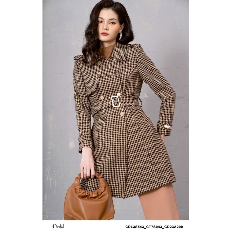 [Mã INCU200 giảm 200K đơn 699K] Áo khoác Mangto Dạ Tweed Orchid CD23A200 | BigBuy360 - bigbuy360.vn