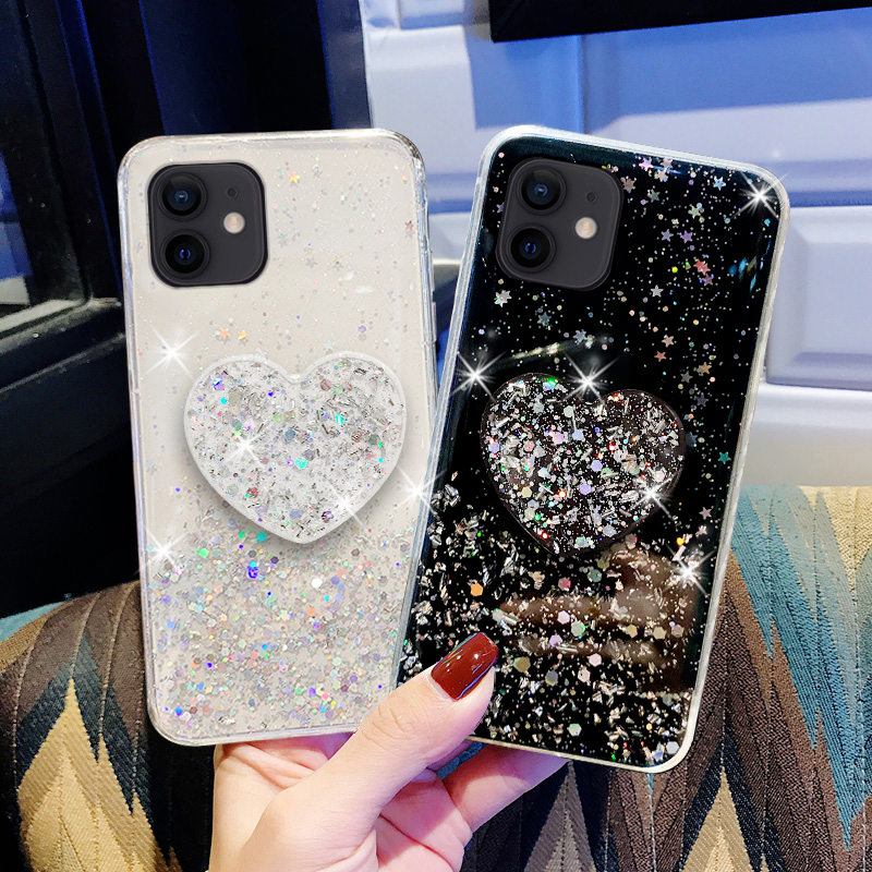 Ốp Lưng Tpu Mềm Trong Suốt Lấp Lánh Cho Samsung A12 A02S A42 5g S20 Fe M31 M51 A01 Core A50 A20 A30 A30S A50S A51 A11 | BigBuy360 - bigbuy360.vn