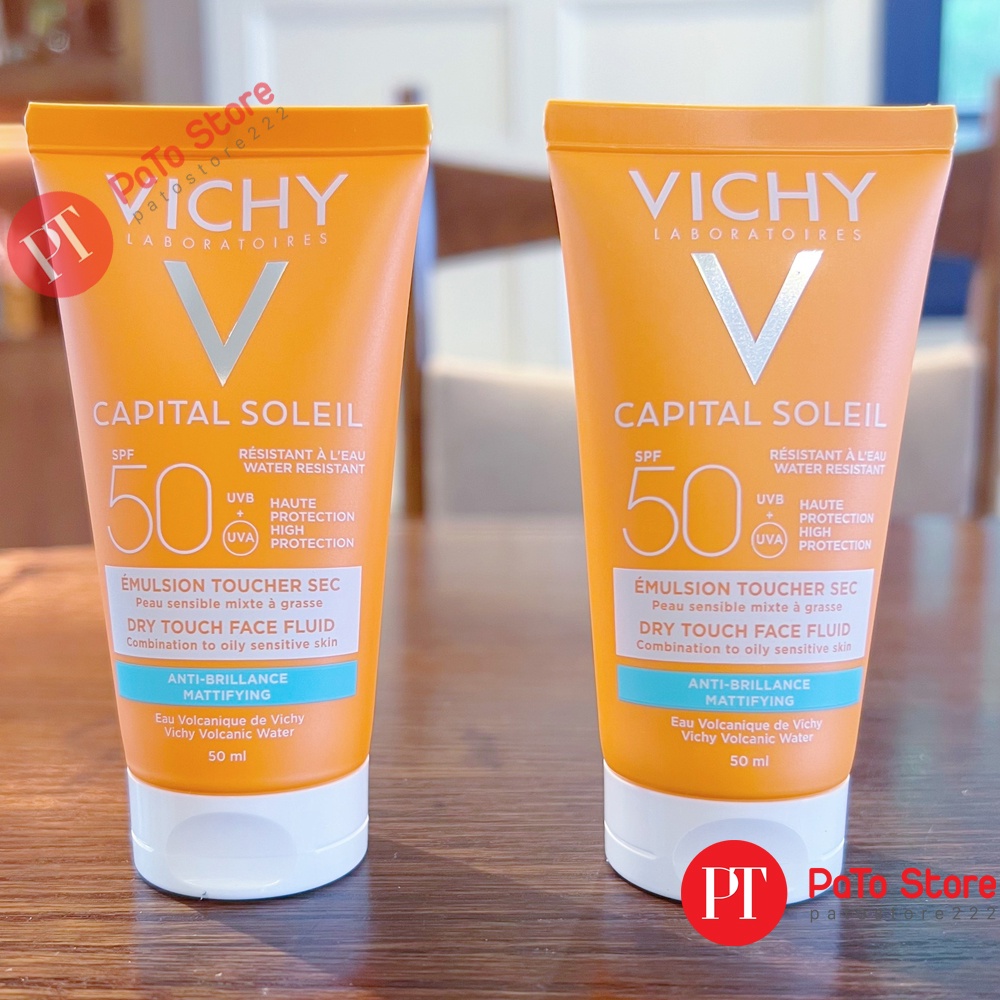 Kem Chống Nắng Vichy Capital Soleil SPF50 50ml-kem chống nắng vichy chính hãng