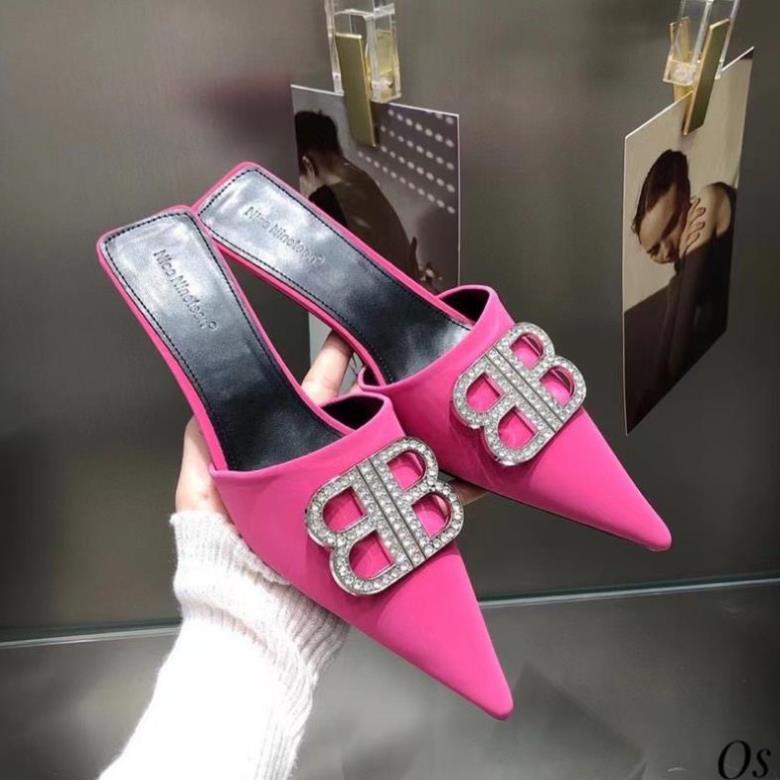 Sục Balenciaga 4 Màu Trắng Đen Hồng Xanh Full Size 35-38