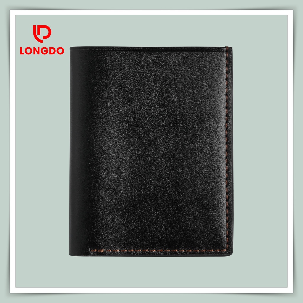 Ví da nam dáng đứng - Cam kết 100% da bò thật - Sản phẩm chính hãng - BD01