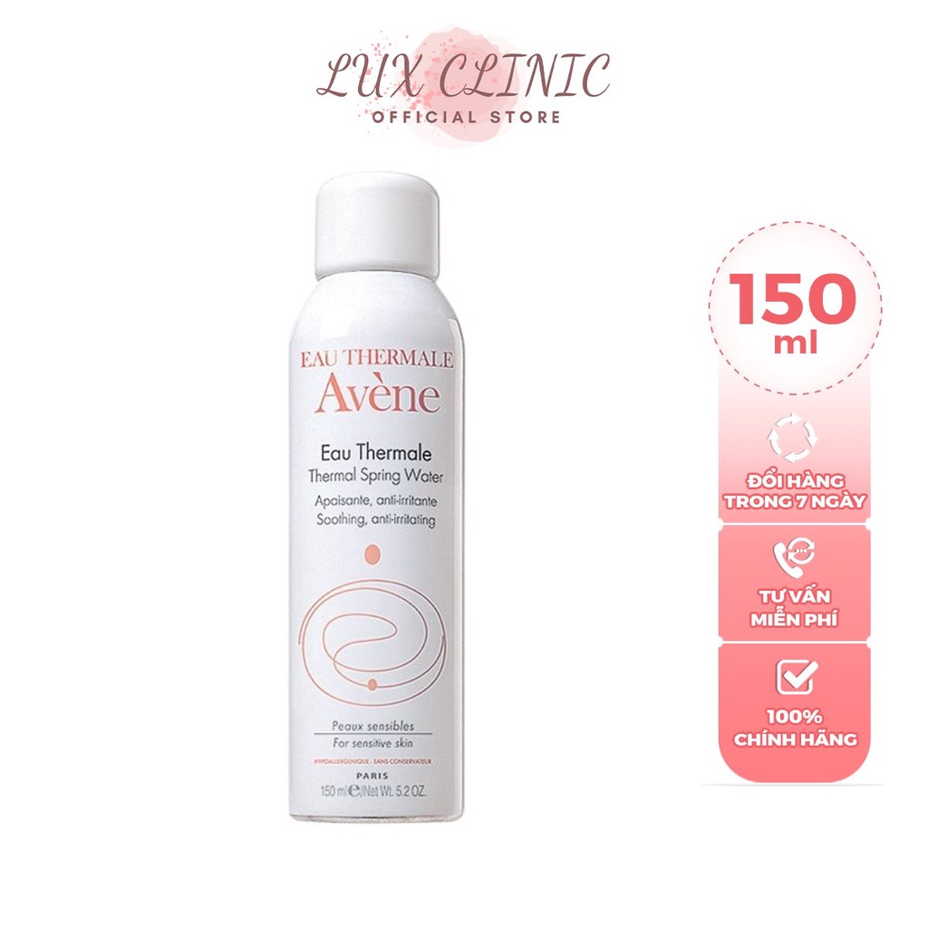 Xịt khoáng làm dịu da cấp nước Avène Thermal Spring Water 50ml/150ml/300ml