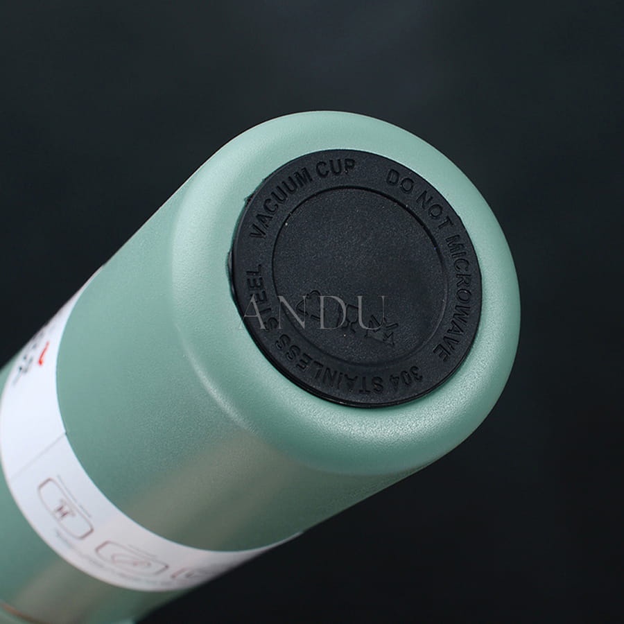 Bình Giữ Nhiệt Inox 304 Dung Tích 500ml Kèm Theo Nắp Cốc Rót Nước Tiện Lợi Màu Sắc Pastel Trẻ Trung Phù Họp Mọi Độ Tuổi