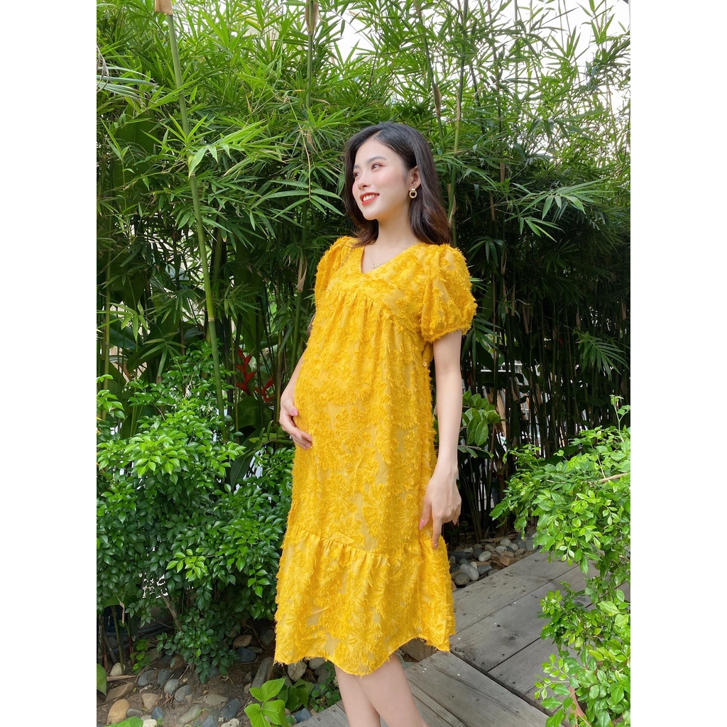 Đầm bầu lông sang chảnhh