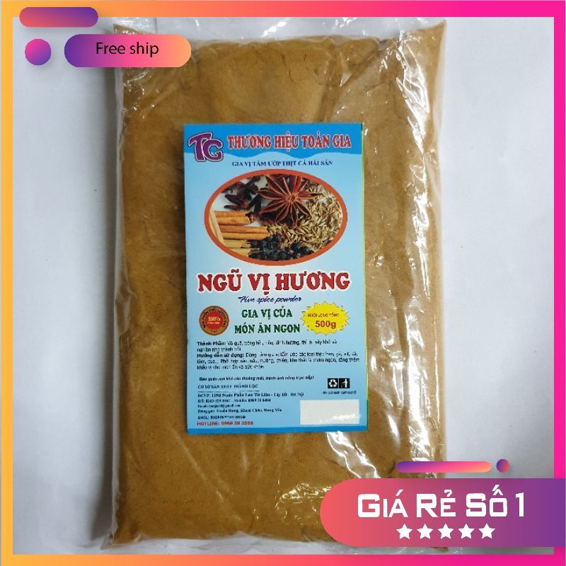Ngũ Vị Hương Toàn Gia Gói 500g