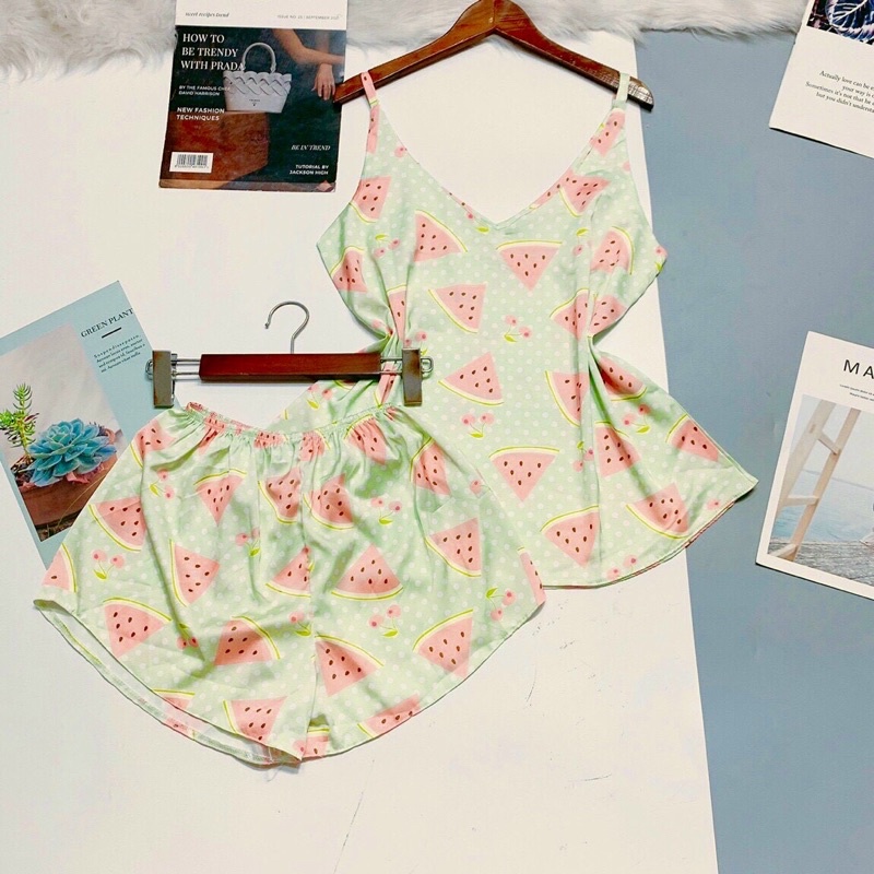 Đồ bộ đùi vải latin cao cấp