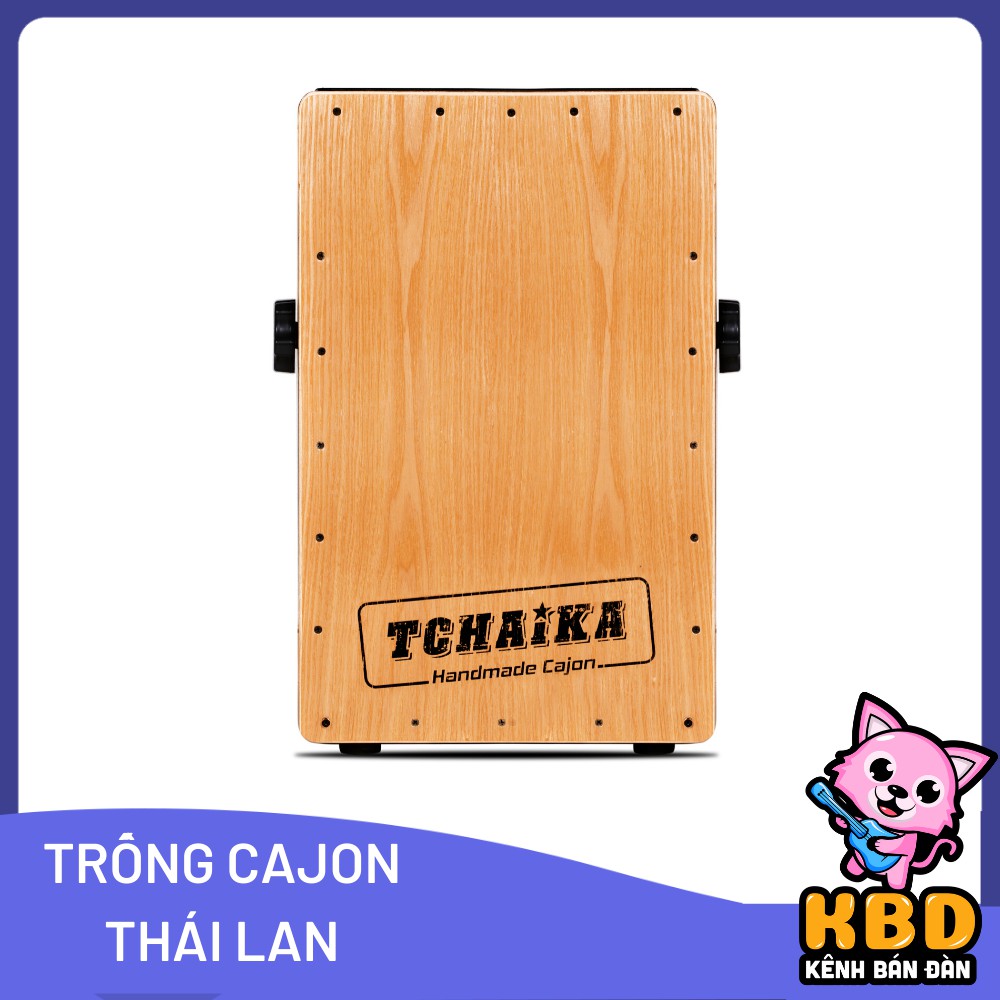 Trống Cajon Thái Lan TCHAIKA có Snare - Nhiều màu