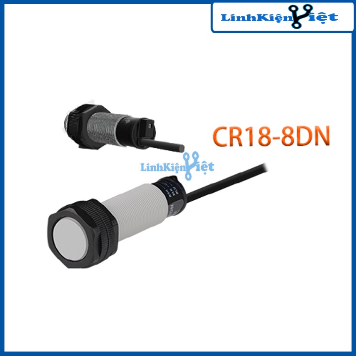 Cảm Biến Tiệm Cận Điện Dung Điện Áp 12-24VDC Autonics CR18-8DN