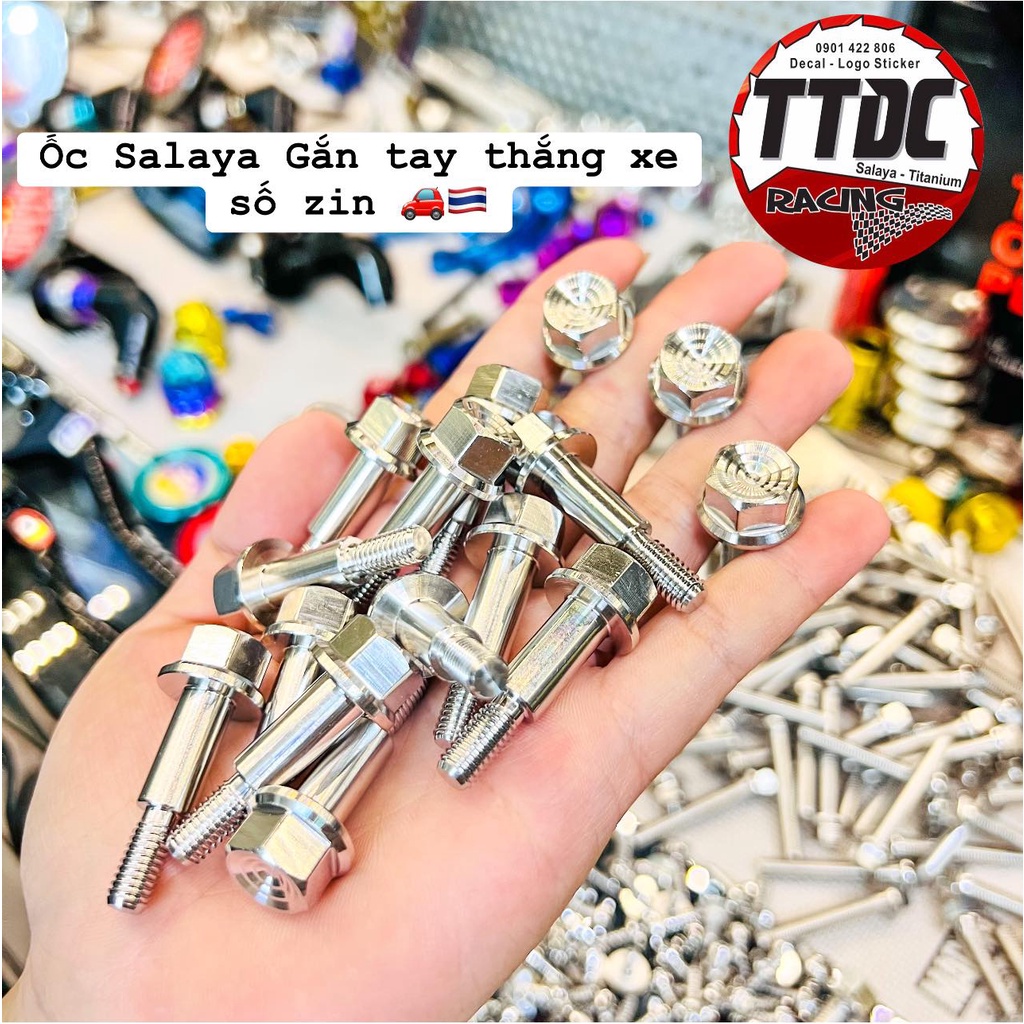 Ốc salaya gắn tay thắng xe số zin mẫu thái trụ v2 🇹🇭