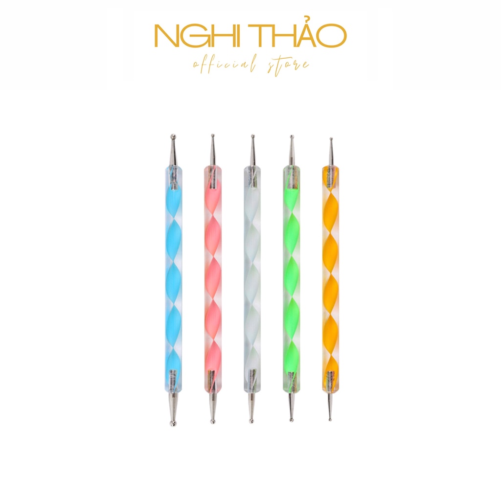 Bút chấm bi nail NGHI THẢO vẽ móng