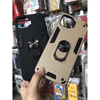 OPPO A73 Ốp lưng nhựa màu kèm giá đỡ siêu đẹp