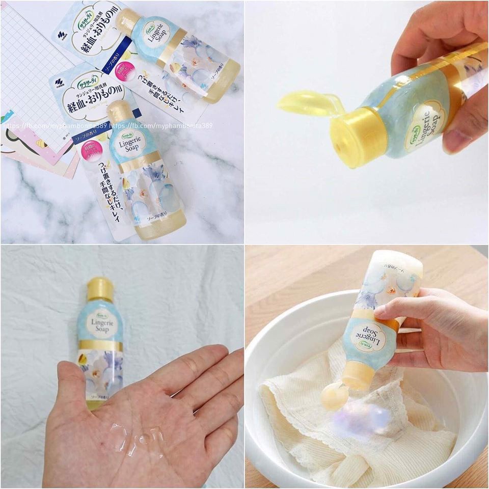 Nước Giặt Đồ Lót Lingerie Soap 120ml