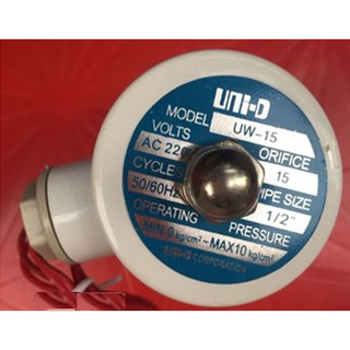 Van điện từ ren trong uni-d uw15