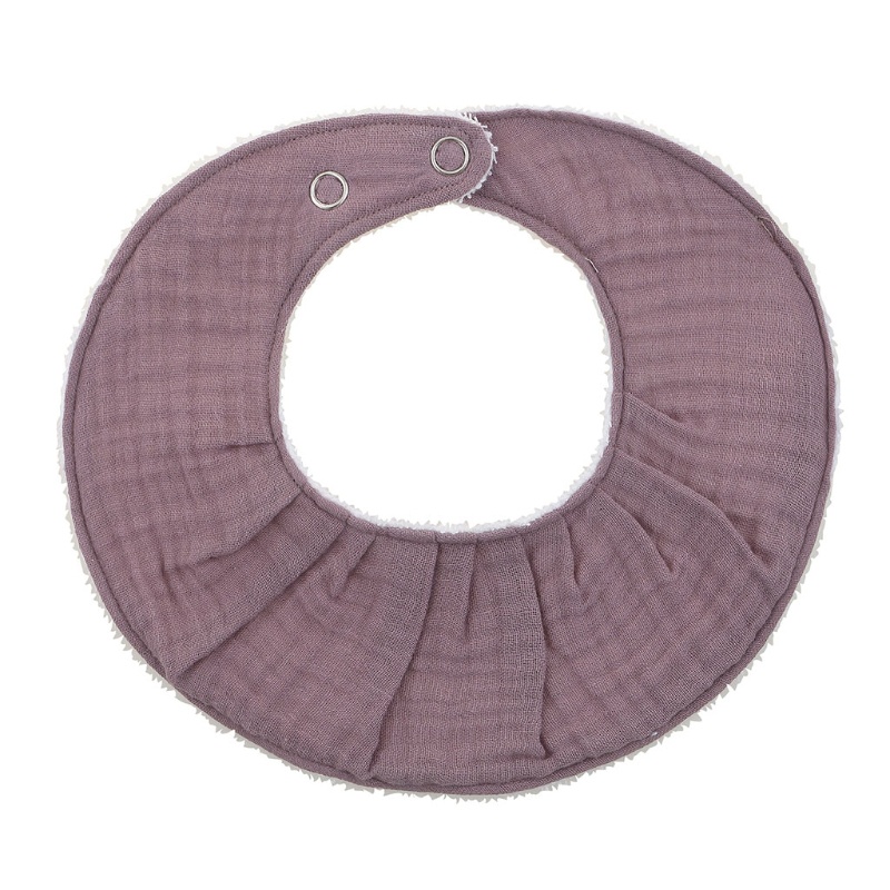 Khăn Yếm Vải Cotton Mềm Mại Thoáng Khí Dành Cho Bé