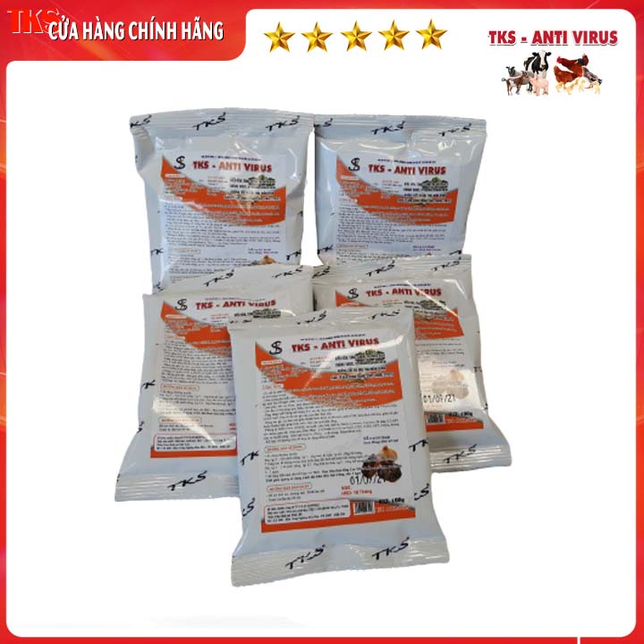 ANTI VIRUS: Điều Hòa, Tăng Hệ Miễn Dịch, Kháng Khuẩn, Virus Gây Bệnh Cho Vật Nuôi - GÓI 100GR