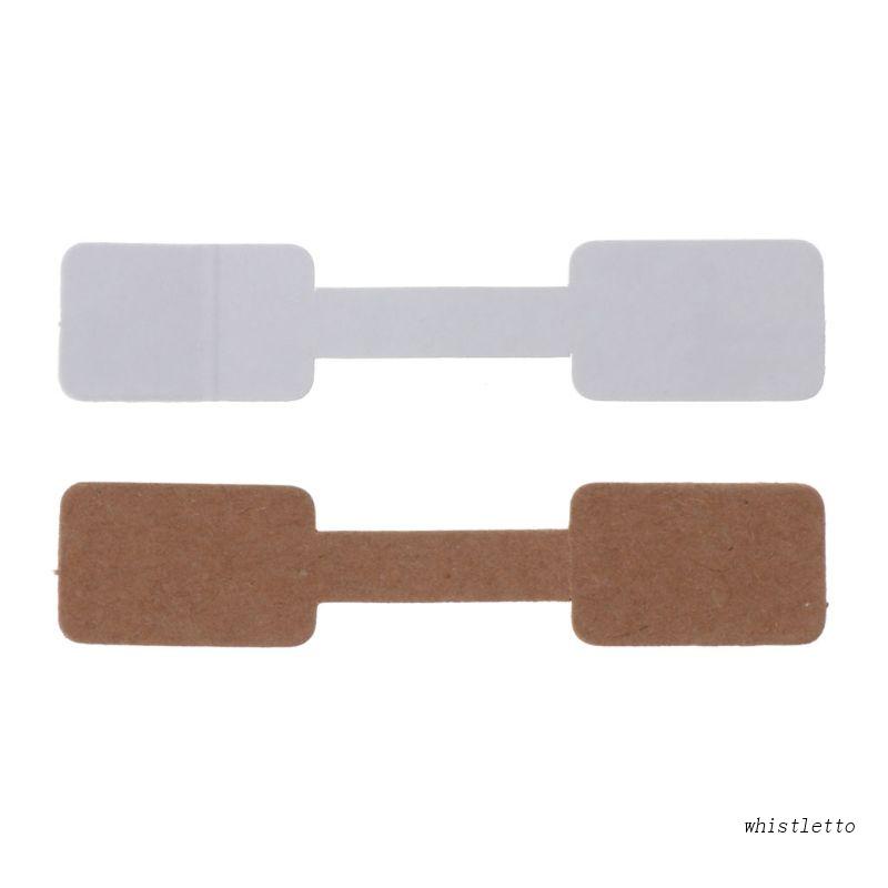 Bộ 52 Thẻ Tag Bằng Giấy Cứng Dùng Để Trưng Bày Nhẫn / Vòng cổ