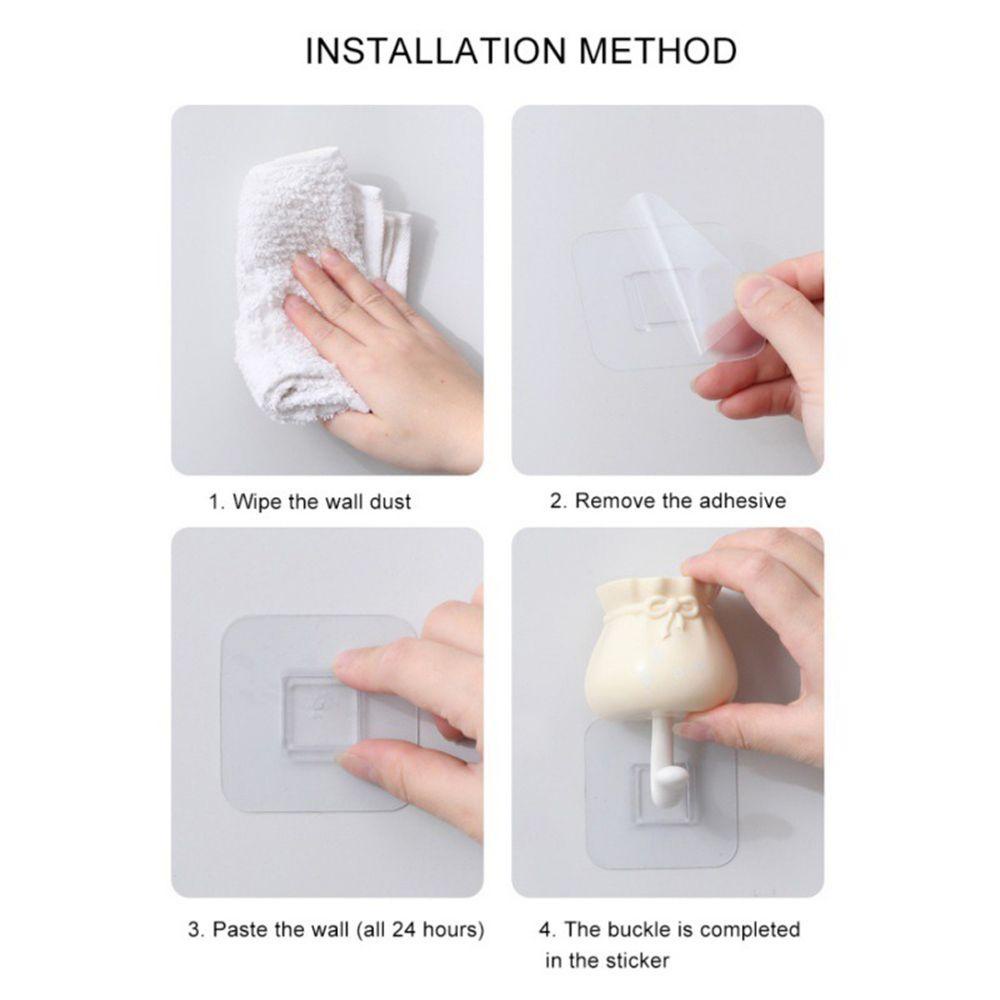 Móc Treo Đồ Dán Tường Chắc Chắn Cho Nhà Bếp / Phòng Tắm