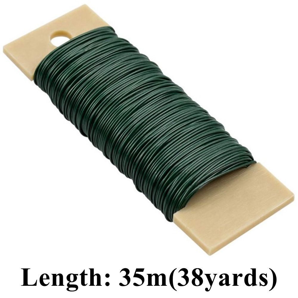 Cuộn Dây Gai Nhựa Phủ Lá Làm Hoa Trang Trí Giáng Sinh 38 Yards DIY|Dây Thừng Gói Quà Nhiều Màu Sắc Trang Trí Giáng Sinh/Valentine