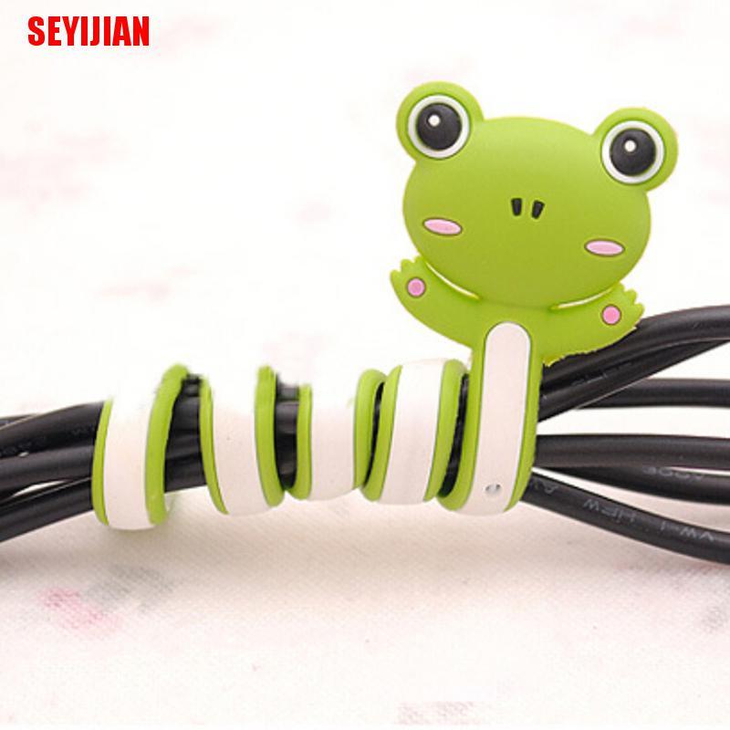 Phụ Kiện Quấn Dây Cáp / Tai Nghe Hình Động Vật Dễ Thương