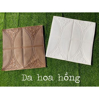 Xốp dán tường hoa hồng