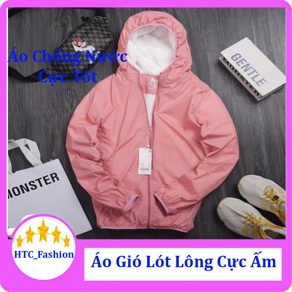 ( ) Áo gió lót lông cừu cho nữ, siêu chống nước siêu ấm cho mùa đông 2020 VNXk