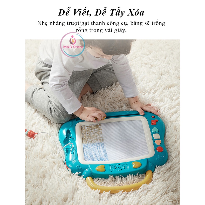 Bảng Vẽ Tự Xóa Từ Tính Có Nhạc - KUB